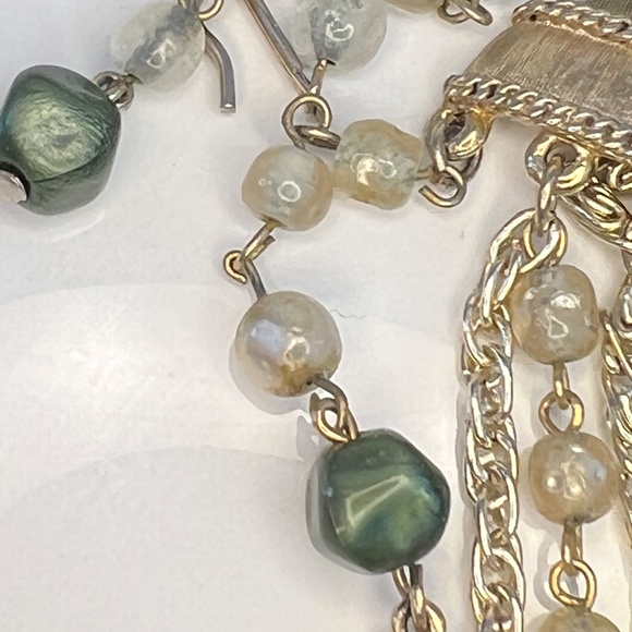 Vintage Signed ART Parure Set Necklace Bracelet Earrings - Picture 9 of 16